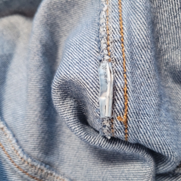 Life In Progress Denim Button Front Tunic Women's Size Medium - Picture 7 of 8